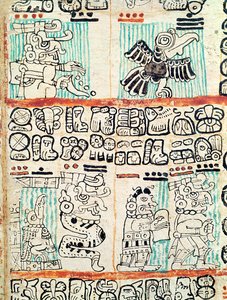 マヤのコーデックスからの詳細 作： Pre Columbian